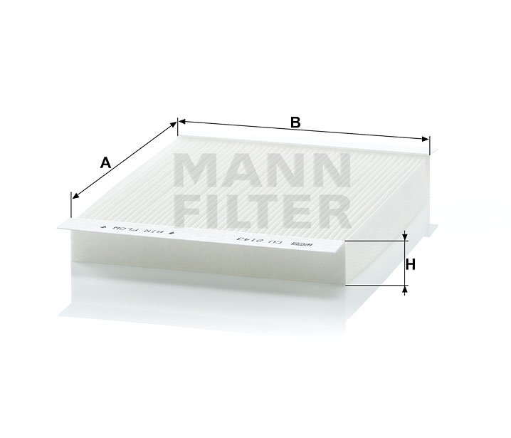 CU 2143 cabin air filter element