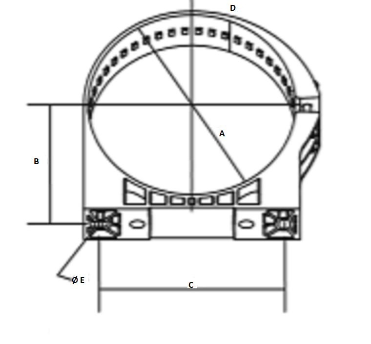 P780378 holder for air filter