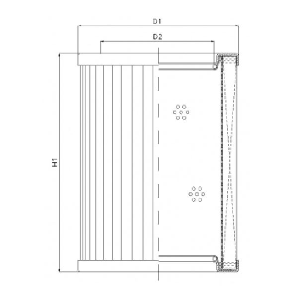 R434C25 hydraulic filter element