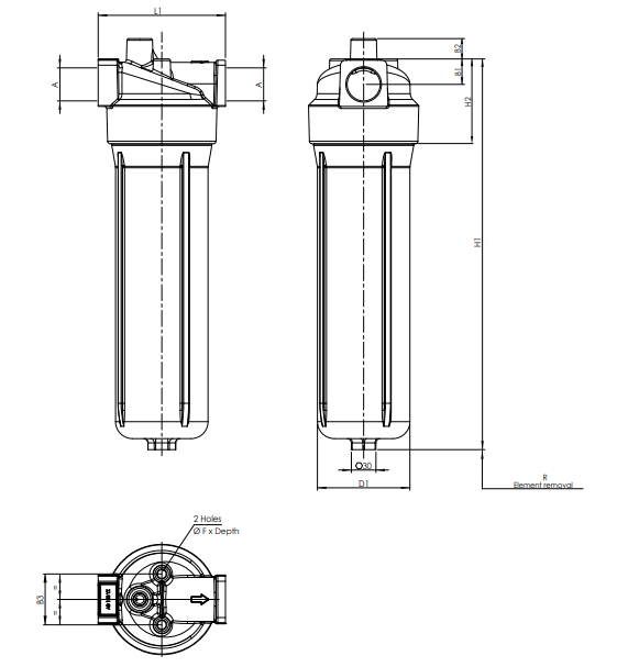 F050DMD0014G10B3B60000S0 replaced by F050DMD* + Element