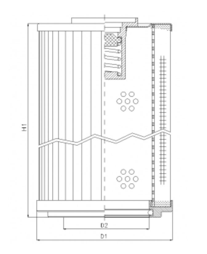 RLR4001E20B/1 hydraulic filter element