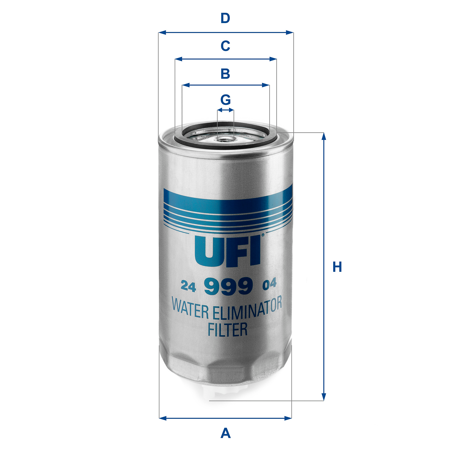 24.999.04 fuel filter spin-on