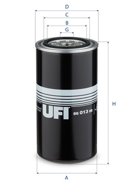 86.013.00 hydraulic filter spin-on