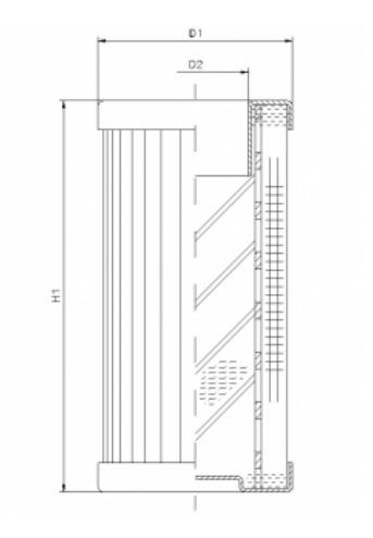 DMD0030E40B hydraulic filter element