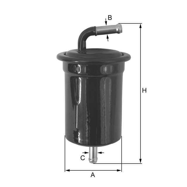 ZP8080FM fuel filter in-line