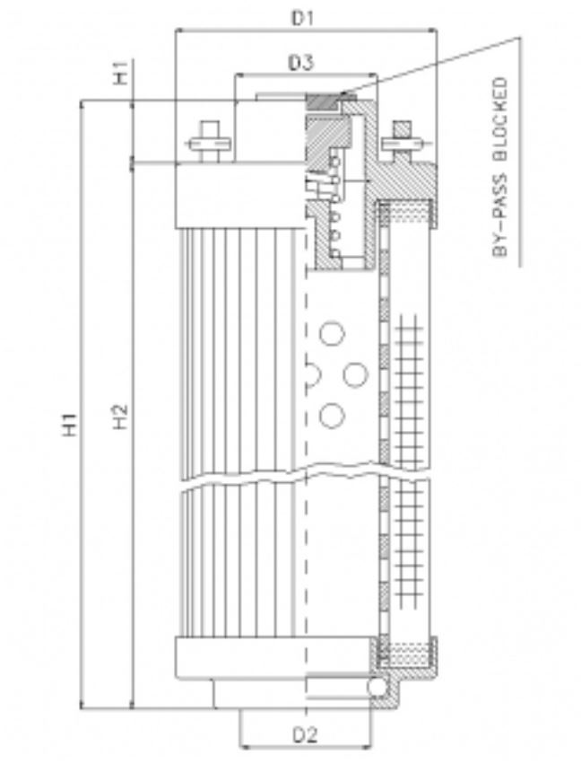 RHR330S100B/5 hydraulic filter element