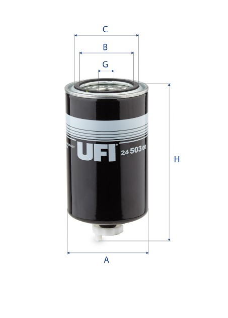 24.503.00 fuel filter spin-on