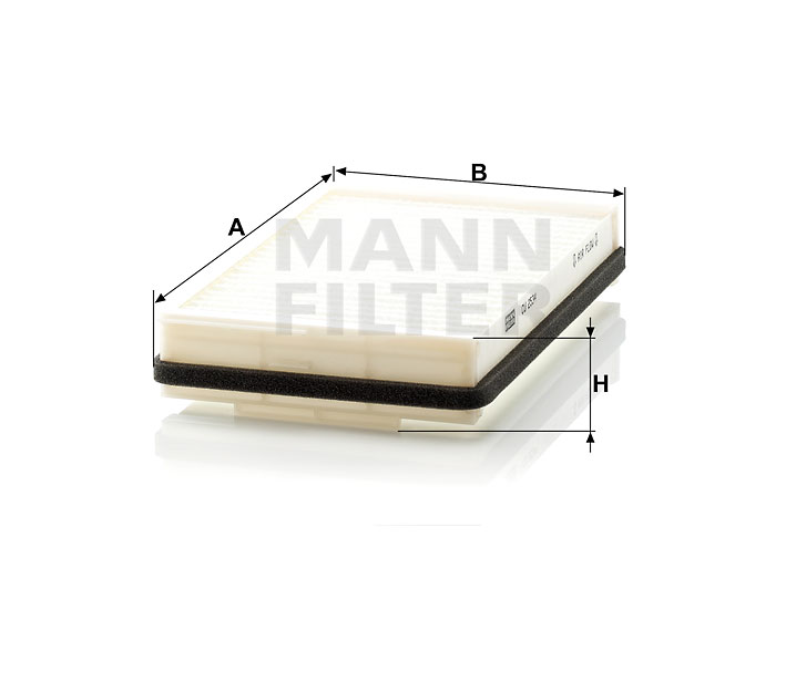 CU 2534 cabin air filter element