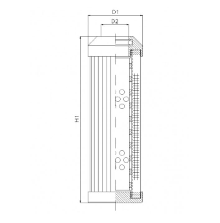 DMD149B10B hydraulic filter element
