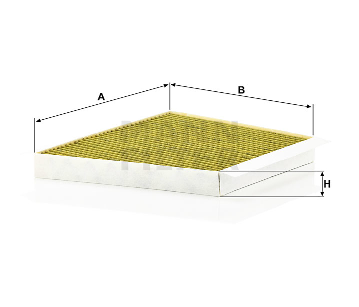FP 3172 cabin air filter element (FreciousPlus)