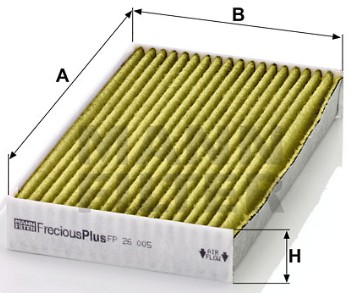 FP 26 005 cabin air filter element (FreciousPlus)