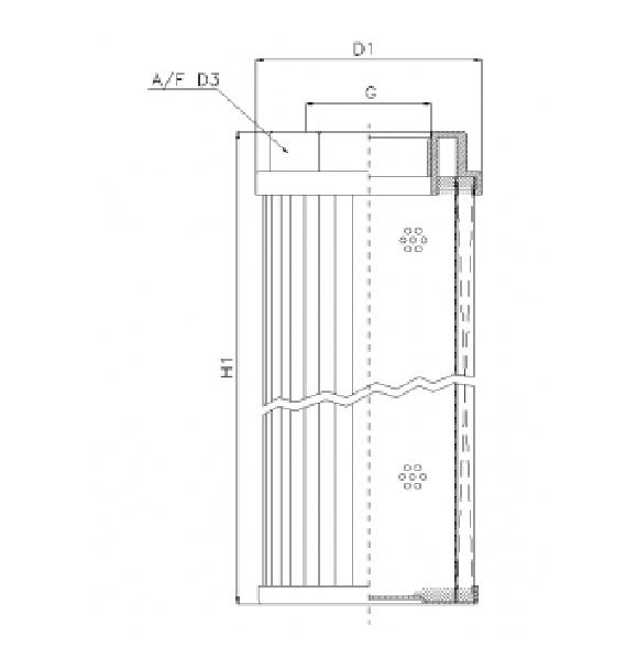 WT995 hydraulic filter element