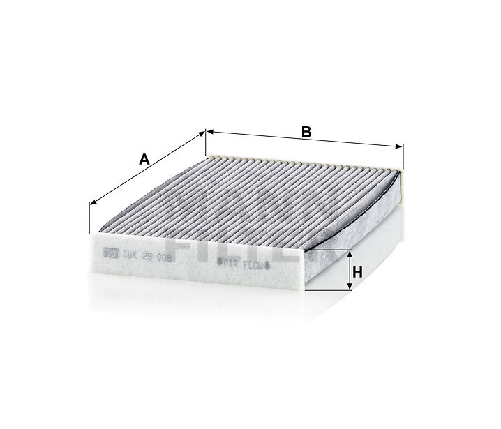 CUK 29 008 cabin air filter (activated carbon)
