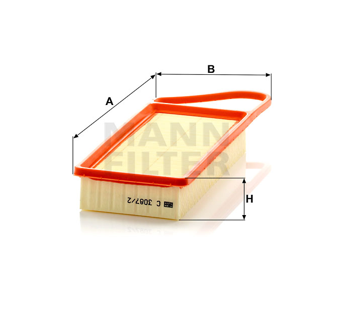 C 3087/2 air filter element