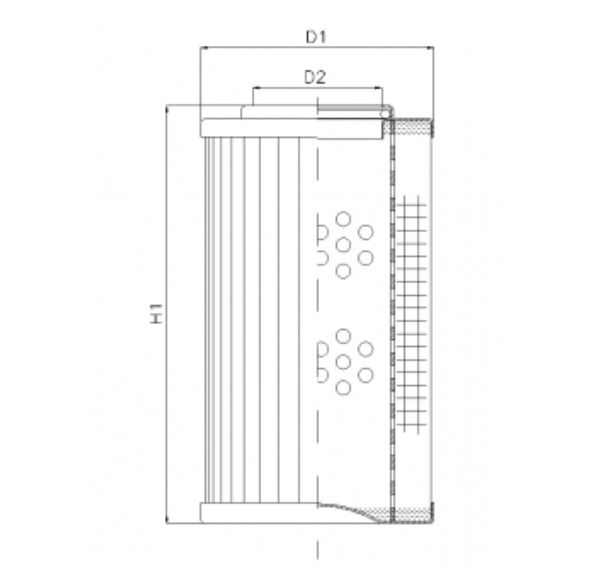 R294G03V hydraulic filter element