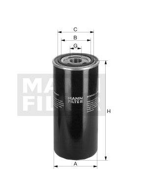 WD 13 145/5 oil filter (spin-on)