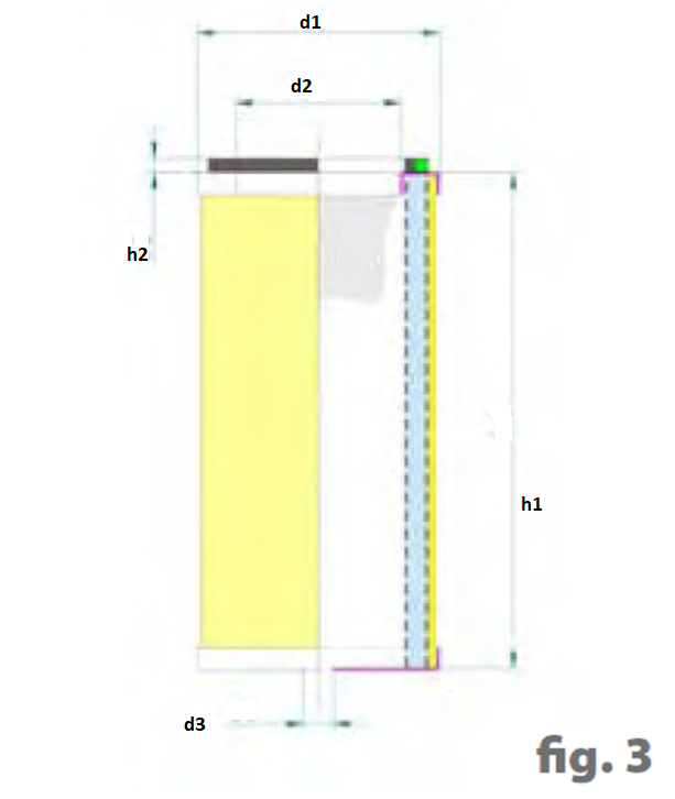 DA1103 air/oil separator element