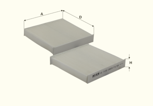 HC7130 cabin air filter element