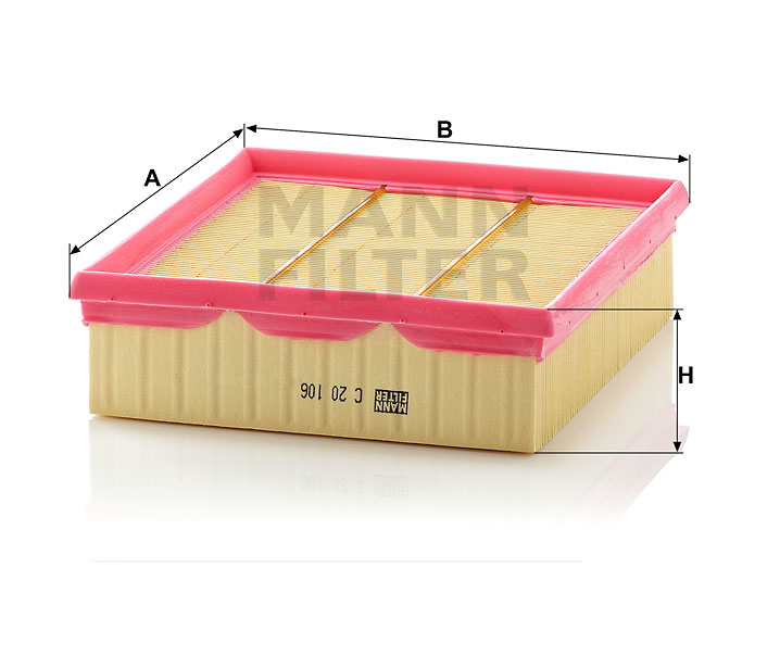C 20 106 air filter element