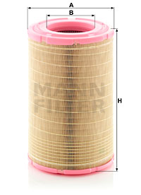C 24 553/2 air filter element