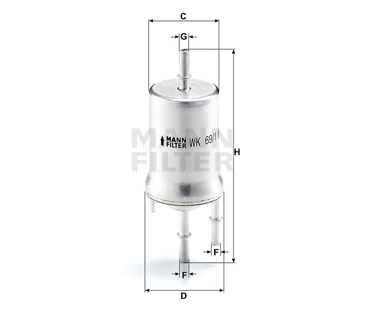 WK 69/1 fuel filter