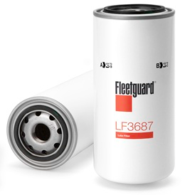 LF3687 oil filter spin-on