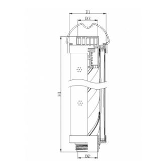 RHR165G15V3/016 hydraulic filter element