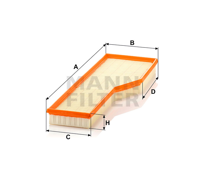 C 54 165 air filter element