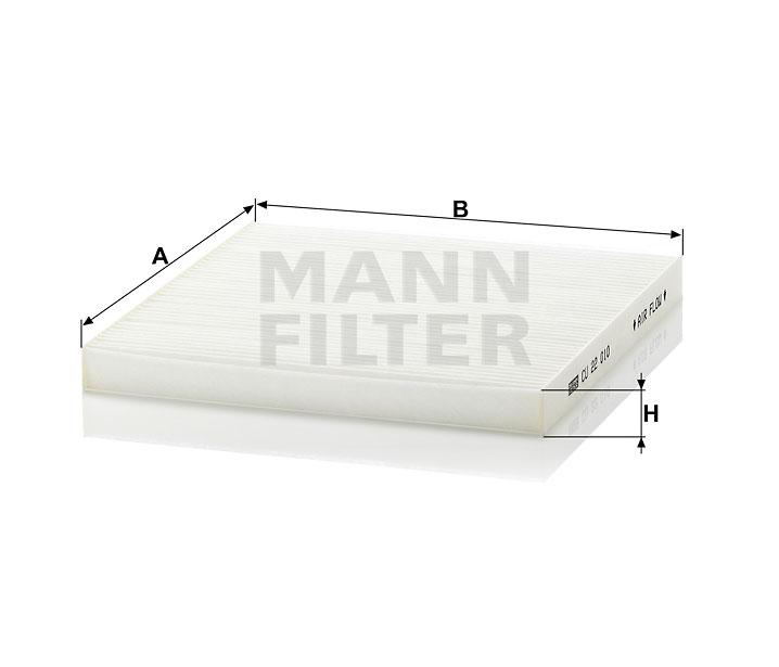 CU 22 010 cabin air filter element