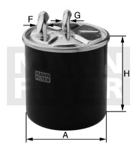 WK 11 024 fuel filter in-line