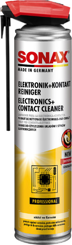SONAX Electronics+Contact Cleaner with EasySpray - 400 ml