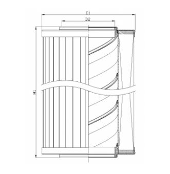 XR040T25B0 hydraulic filter element