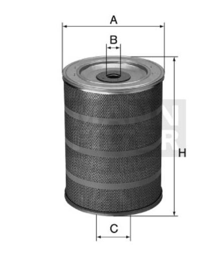 H 34 1158/40 liquid filter