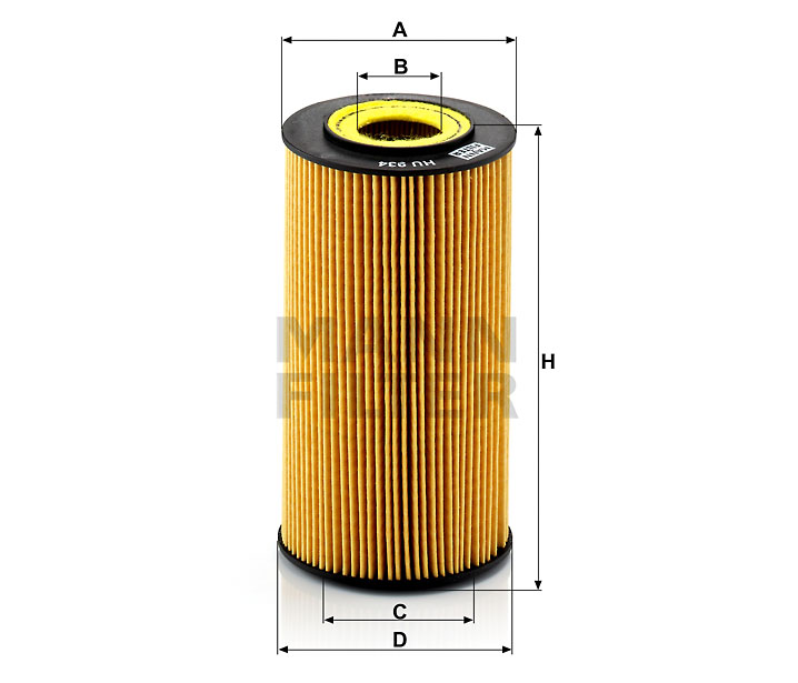 HU 934 x liquid filter