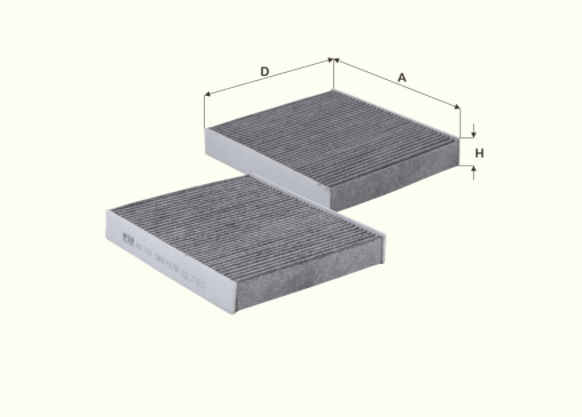 HCK7123 cabin air filter element