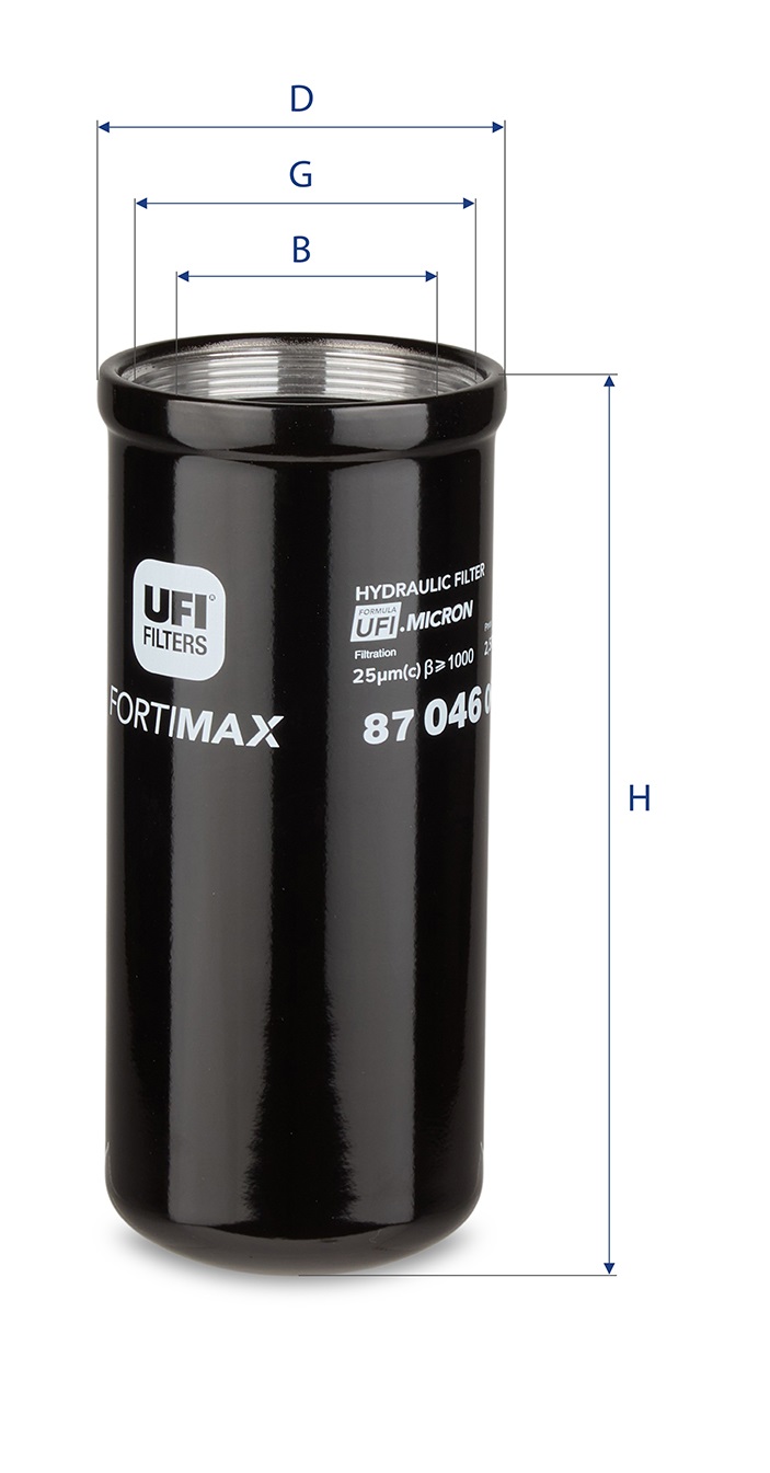 87.046.00 hydraulic filter spin-on