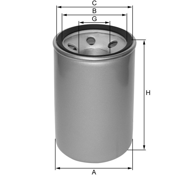 ZP3024AF fuel filter spin-on