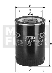 WK 980/1 fuel filter spin-on