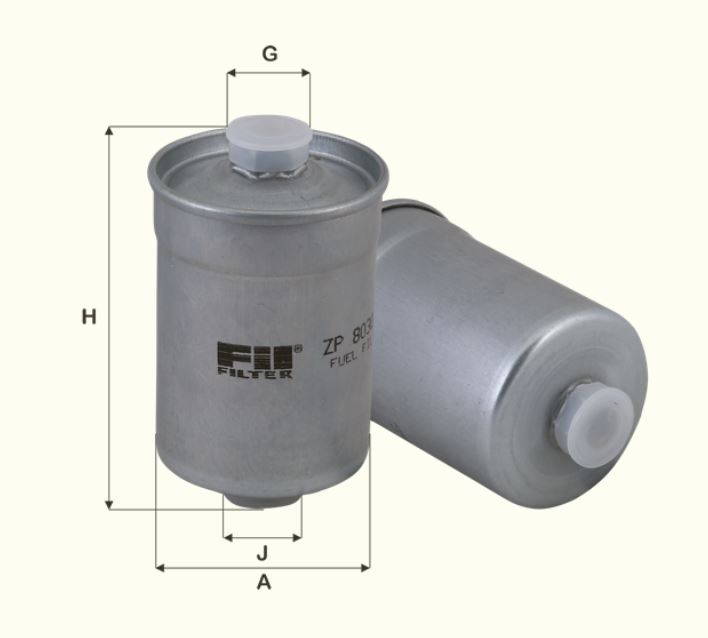 ZP8030FM fuel filter in-line