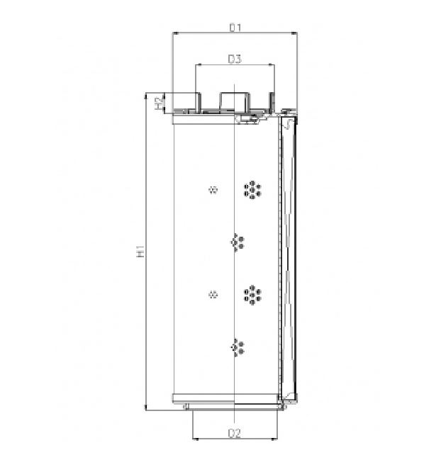 RHR110S25B0/AB1 hydraulic filter element