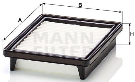 C 20 017 air filter element