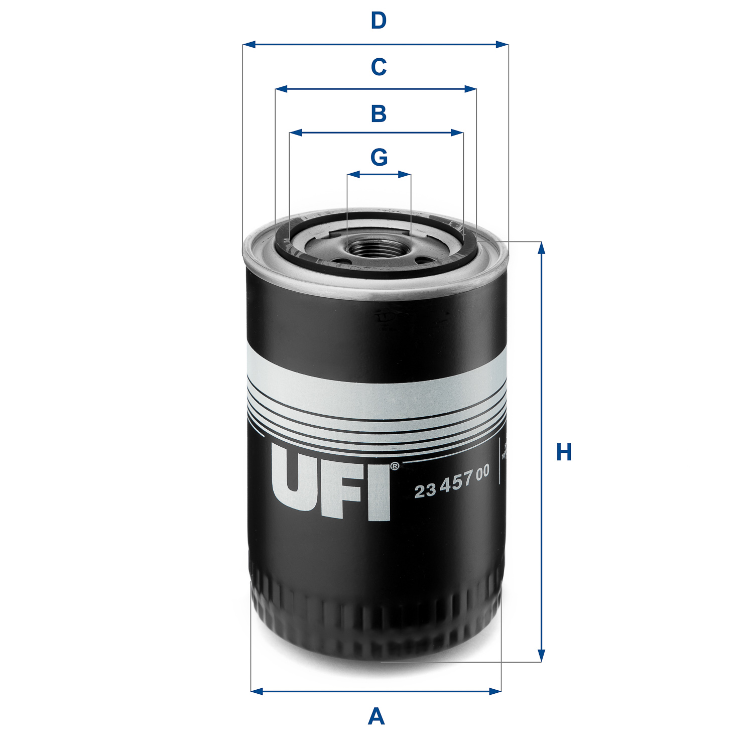 23.457.00 oil filter spin-on