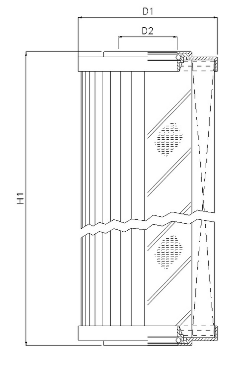 D651T10A hydraulic filter element