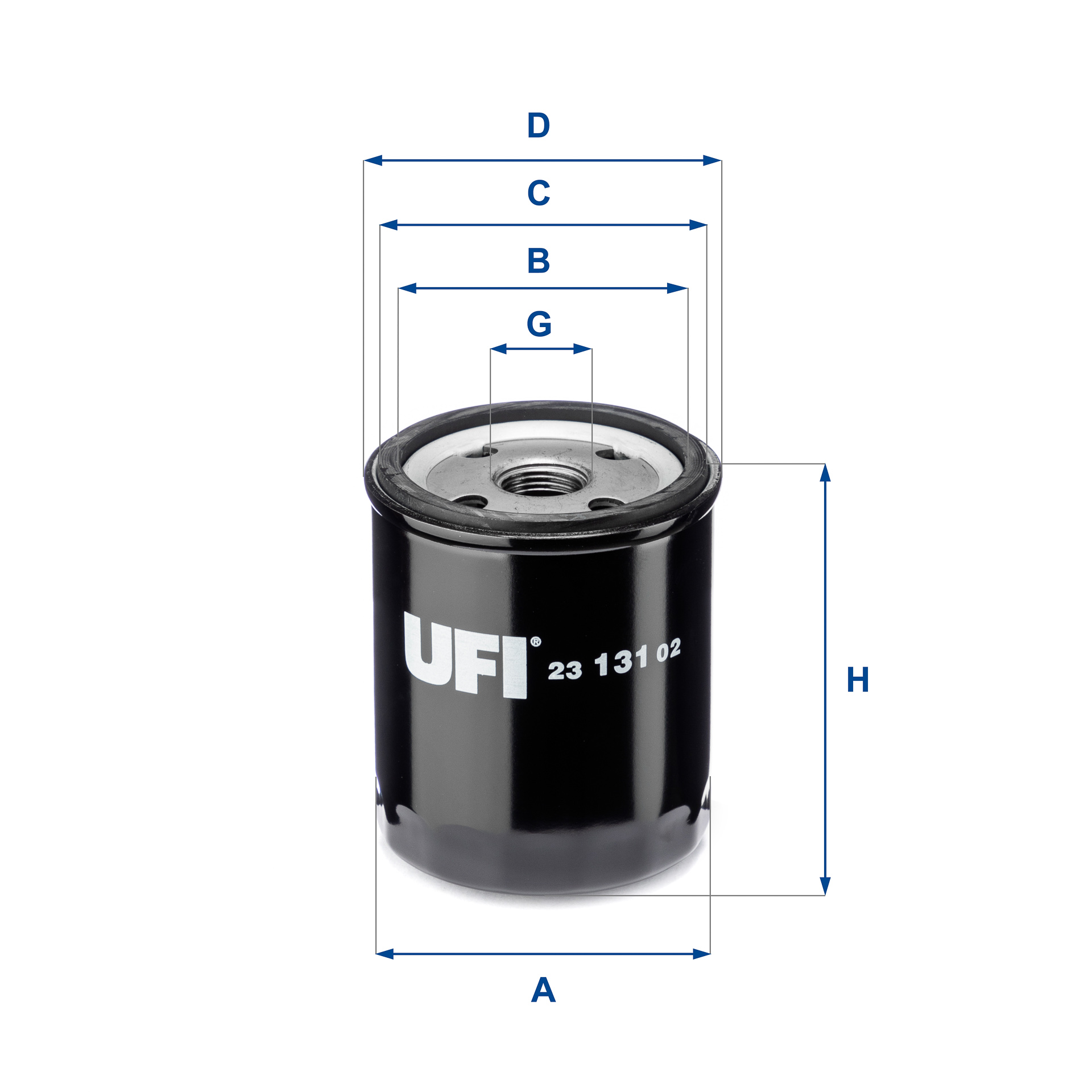 23.131.02 oil filter spin-on