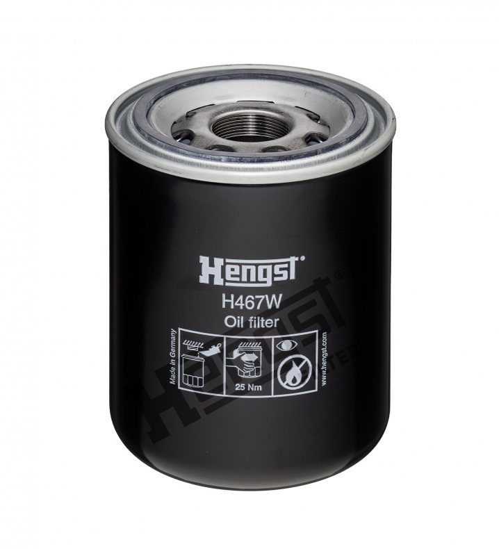 H467W oil filter spin-on