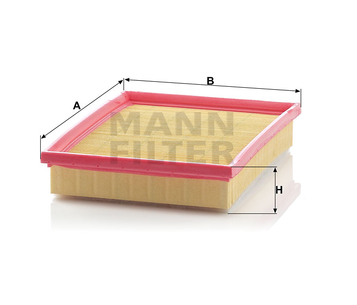 C 2256/2 air filter element