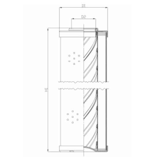 DHD256G03B hydraulic filter element