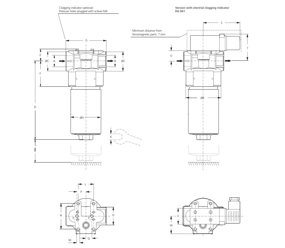 D042-156 pressure filter
