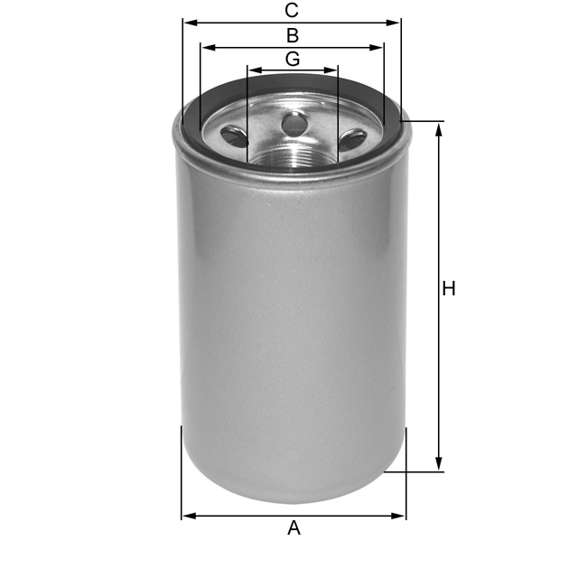ZP567A oil filter (spin-on)