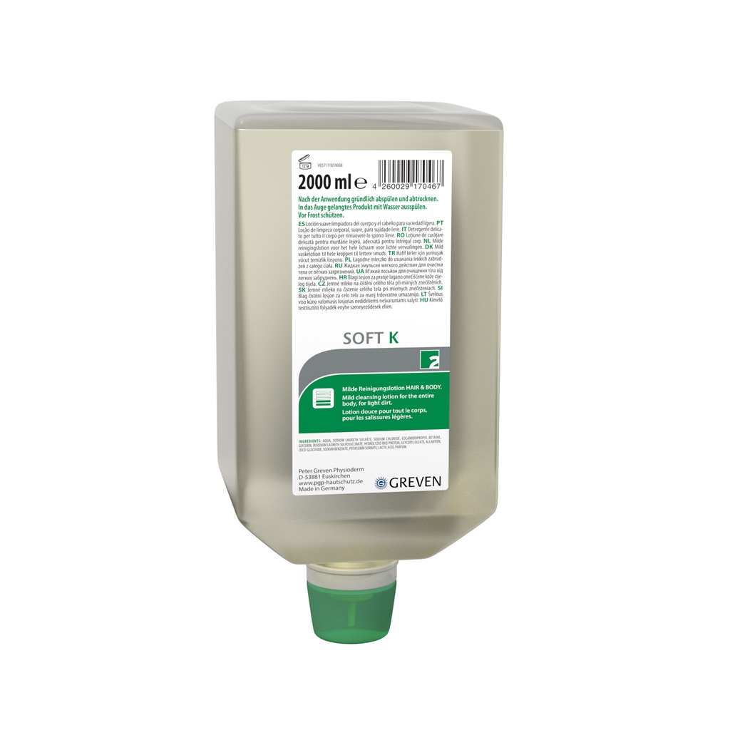 GREVEN SOFT K mild cleansing lotion 2 Ltr